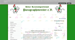 Desktop Screenshot of kkg-paragraphenreiter.de